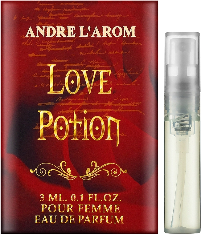 Andre L'arom Love Potion Парфюмированная вода (пробник) - фото N1