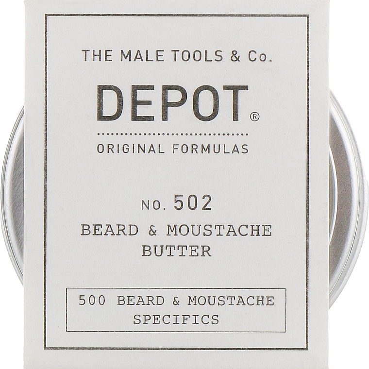 Depot Питательное и смягчающее масло для бороды и усов Beard&Moustache Specifics 502 - фото N1