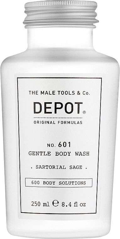 Depot Гель для душу "Вишукана шавлія" 601 Sartorial Sage Gentle Body Wash - фото N1