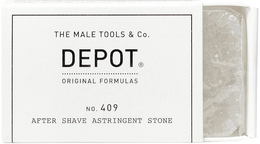 Depot Вяжущий камень после бритья Shave Specifics 409 After Shave Astringent Stone - фото N1