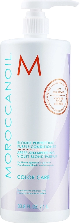 Moroccanoil Тонувальний кондиціонер для волосся з фіолетовим пігментом Blonde Perfecting Purple Conditioner - фото N3