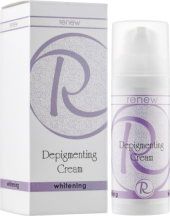 Renew Отбеливающий крем для лица Whitening Depigmenting Cream, 50ml - фото N2