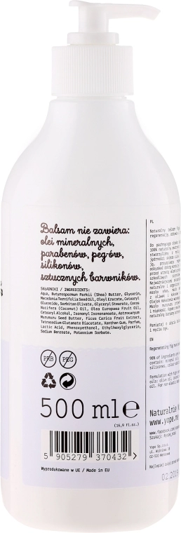 Yope Восстанавливающий лосьон для тела "Инжир" Fig Tree Regenerating Hand And Body Lotion - фото N4