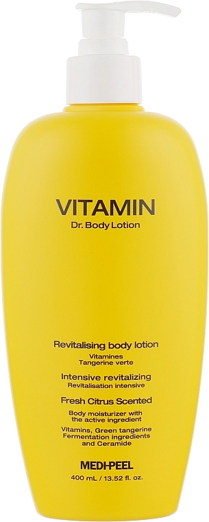 Живильний лосьйон для тіла з комплексом вітамінів - Medi peel Vitamin Dr.Body Lotion, 400 мл - фото N1