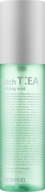 Міст для обличчя матувальний з чайним деревом - Medi peel Dutch Tea Mattifying Mist, 100 мл - фото N1