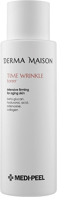 Антивозрастной тонер для лица с коллагеном - Medi peel Derma Maison Time Wrinkle Toner, 250 мл - фото N1
