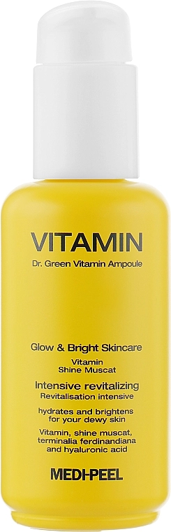 Вітамінна сироватка для обличчя - Medi peel Dr. Green Vitamin Ampoule, 70 мл - фото N2