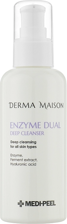 Пенка для глубокого очищения с энзимами - Medi peel Derma Maison Enzyme Dual Deep Cleanser, 150 мл - фото N1
