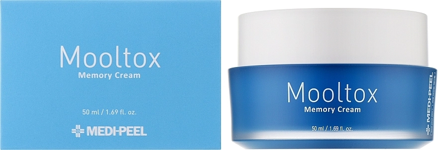 Ультразволожувальний крем-філер для пружності шкіри - Medi peel Aqua Mooltox Memory Cream, 50 мл - фото N2