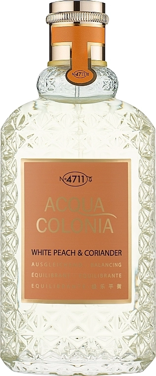 Maurer & Wirtz 4711 Acqua Colonia White Peach & Coriander Одеколон - фото N1