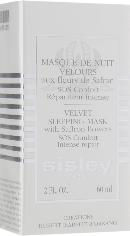 Sisley Нічна маска з шафраном Velvet Sleeping Mask with Saffron Flower - фото N1