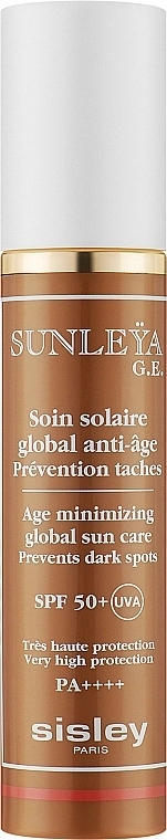 Sisley Антивіковий сонцезахисний крем Sunleya G.E. Age Minimizing Global Sun Care SPF 50/PA+++ (тестер) - фото N1