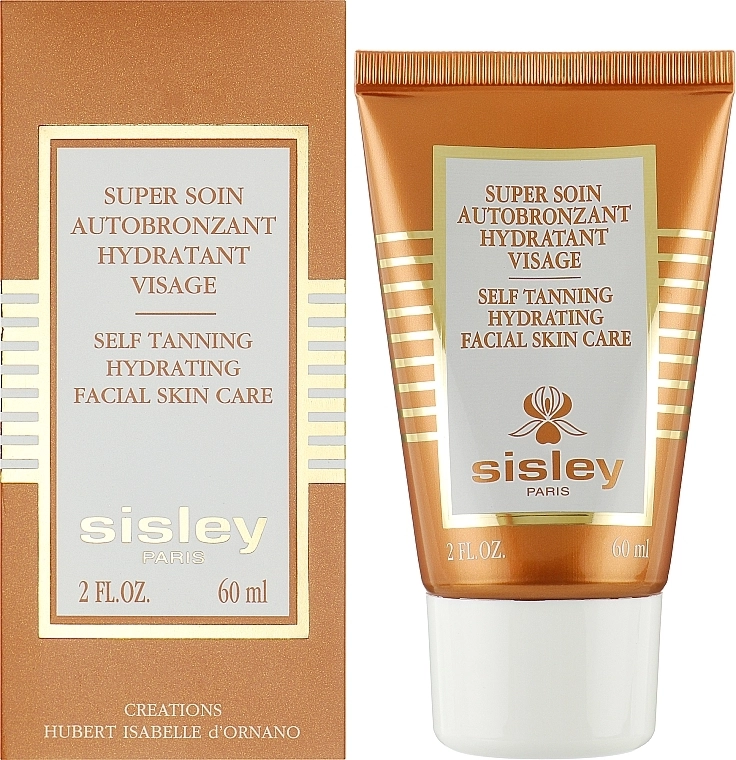 Sisley Зволожуючий крем-автозасмага для обличчя Self-Tanning Hydrating Facial Skin Care (тестер) - фото N2