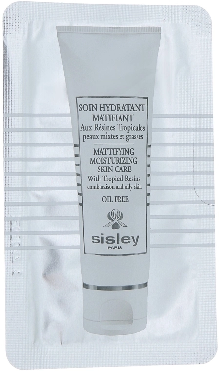 Sisley Зволожувальний матуючий крем зтрпічними смолами Mattifying Moisturizing Skin Care (пробник) - фото N1
