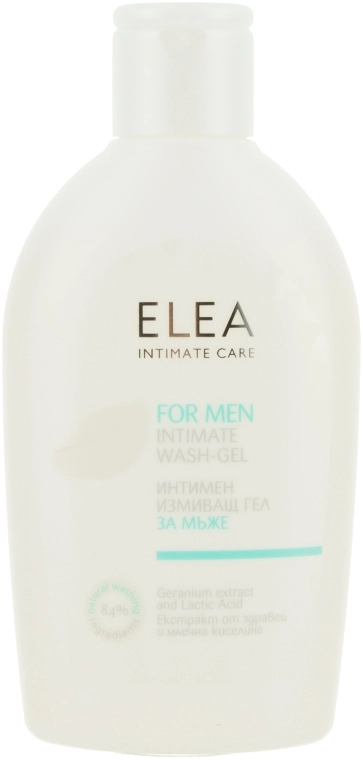 Elea Professional Гель для інтимної гігієни, для чоловіків Intimate Care Sensitive Intimate Wash-Gel Men - фото N1