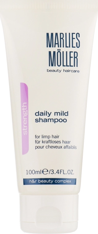 Marlies Moller Мягкий шампунь для ежедневного применения Strength Daily Mild Shampoo - фото N1