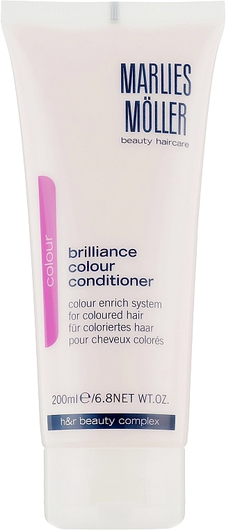 Кондиционер для окрашенных волос - Marlies Moller Brilliance Colour Conditioner, 200 мл - фото N2