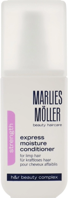 Зволожувальний кондиціонер-спрей - Marlies Moller Strength Express Moisture Conditioner, 125 мл - фото N2