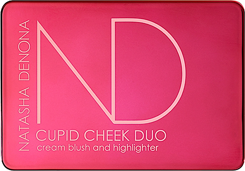 Natasha Denona Cupid Cheek Duo Палитра для лица "Румяна и хайлайтер" - фото N2