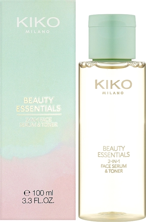 Kiko Milano Сироватка та тонік для обличчя 2 в 1 Beauty Essentials 2 in 1 Face Serum & Toner - фото N2