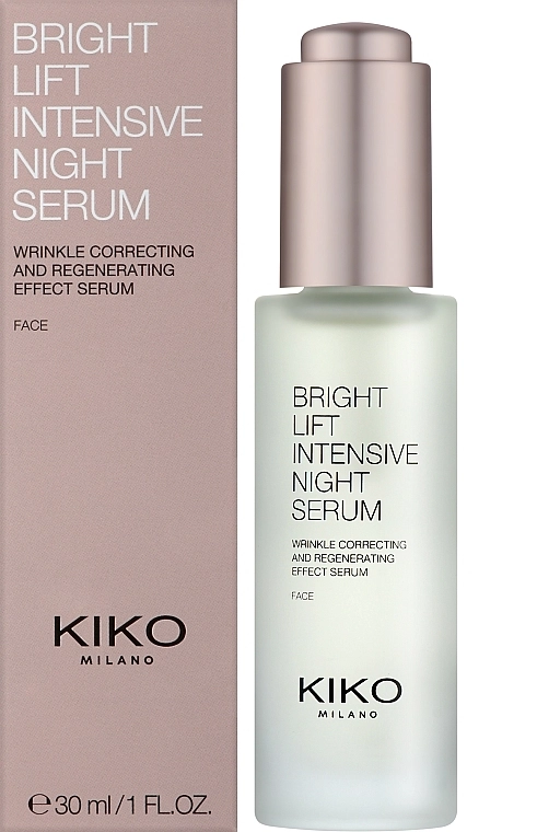 Kiko Milano Нічна інтенсивна сироватка для обличчя Bright Lift Intensive Night Serum - фото N2