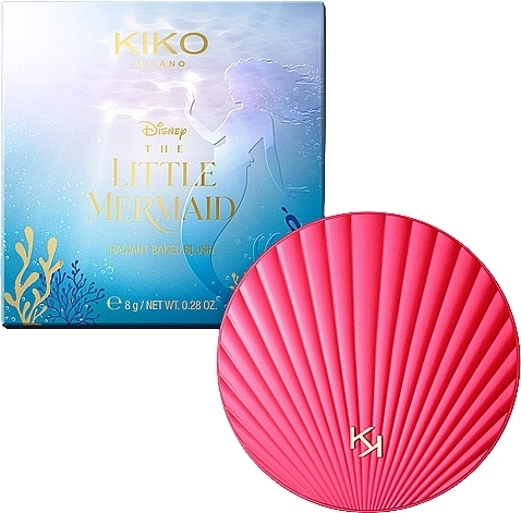 Kiko Milano Disney The Little Mermaid Radiant Baked Blush Румяна - фото N1