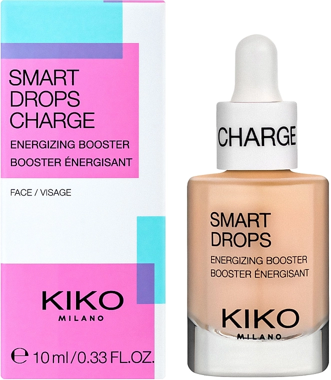 Kiko Milano Концентрат для обличчя з тонізувальним ефектом Smart Drops Energizing Booster - фото N2