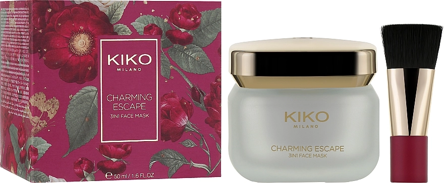 Kiko Milano Маска для обличчя 3в1 Charming Escape 3in1 Face Mask - фото N1