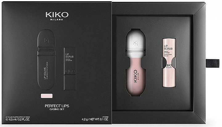 Kiko Milano Набор Perfect Lips Caring Set (lip/scrb/4.2g + lip/cream/6.5ml) - фото N3