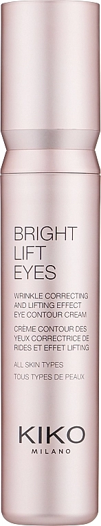 Kiko Milano Лифтинг крем для глаз с морским коллагеном Bright Lift Eyes Cream - фото N1