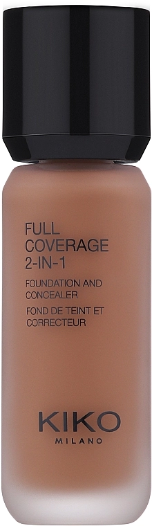 Kiko Milano Full Coverage 2in1 Foundation & Concealer Тональна основа та консилер 2 в 1 - фото N1