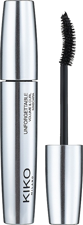 Kiko Milano Unforgettable Volume & Curl Mascara Подкручивающая тушь для ресниц с анатомической щеточкой - фото N1