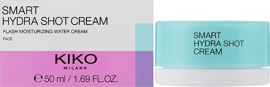 Kiko Milano Крем-флюид для моментального увлажнения кожи лица Smart Hydra Shot Cream - фото N2