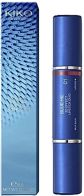 Kiko Milano Blue Me 3d Effect Lipstick Duo Помада та база для губ - фото N1