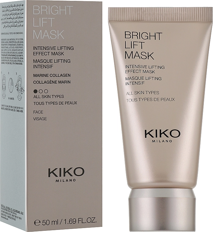 Kiko Milano Інтенсивна маска з ефектом ліфтингу Bright Lift Mask - фото N2