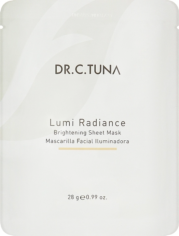 Farmasi Осветляющая тканевая маска Dr. C. Tuna Lumi Radiance Brightening Sheet Mask - фото N1