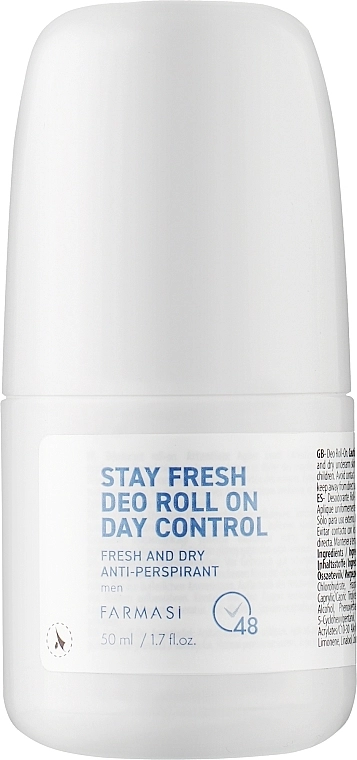 Farmasi Роликовый дезодорант-антиперспирант для мужчин Stay Fresh Men Deo Roll-on Day Control - фото N1