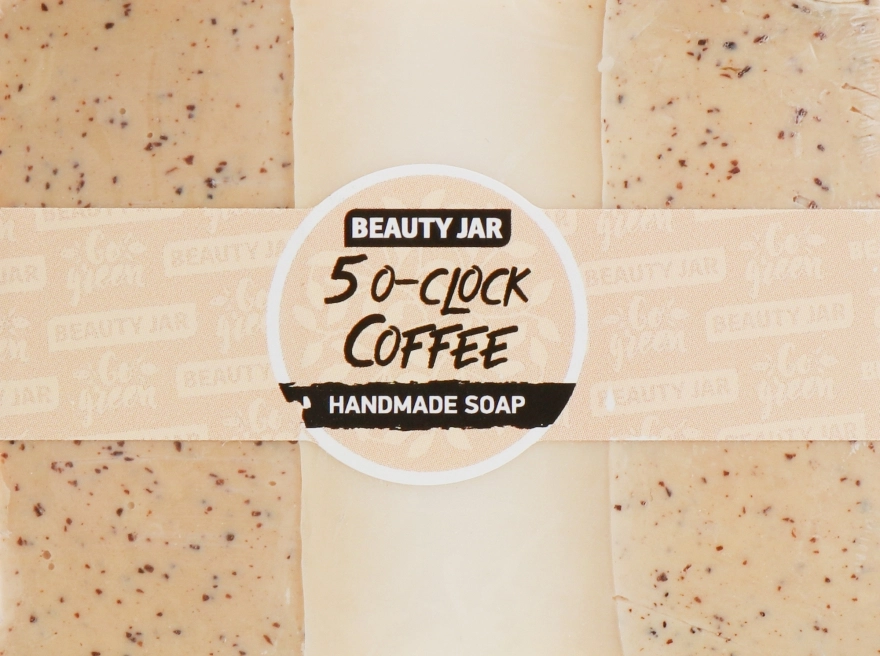 Beauty Jar Глицериновое мыло с ароматом кофе 5 O-clock Coffee Handmade Soap - фото N1