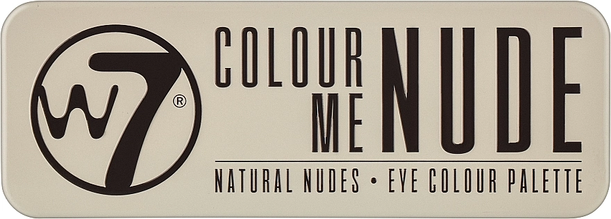 W7 Natural Nudes Eye Colour Palette Палетка тіней - фото N2