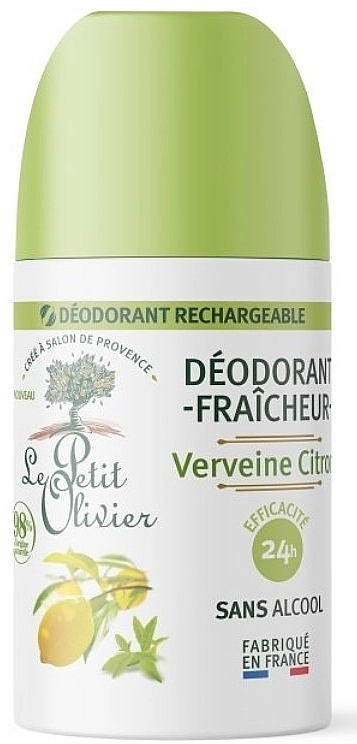 Le Petit Olivier Дезодорант с экстрактами вербены и лимона Fresh Deodorant Lemon Verbena - фото N1