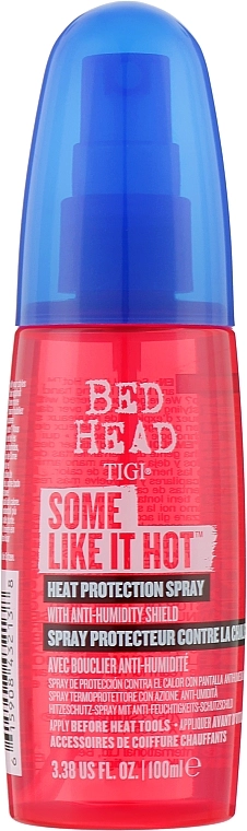 Термозахисний спрей для волосся - TIGI Bed Head Some Like It Hot Heat Protection Spray, 100ml - фото N1