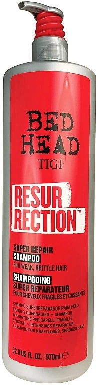 TIGI Шампунь для слабых и ломких волос Bed Head Resurrection Super Repair Shampoo - фото N4