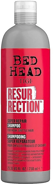 TIGI Шампунь для слабых и ломких волос Bed Head Resurrection Super Repair Shampoo - фото N5