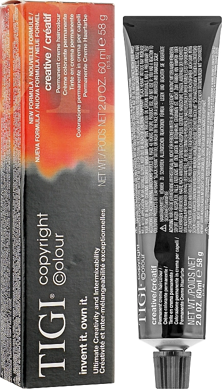 TIGI Стойкая крем-краска для волос Copyright Color Creative - фото N1