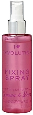 I Heart Revolution Fixing Spray Guava & Rose Спрей , який фіксує макіяж - фото N1