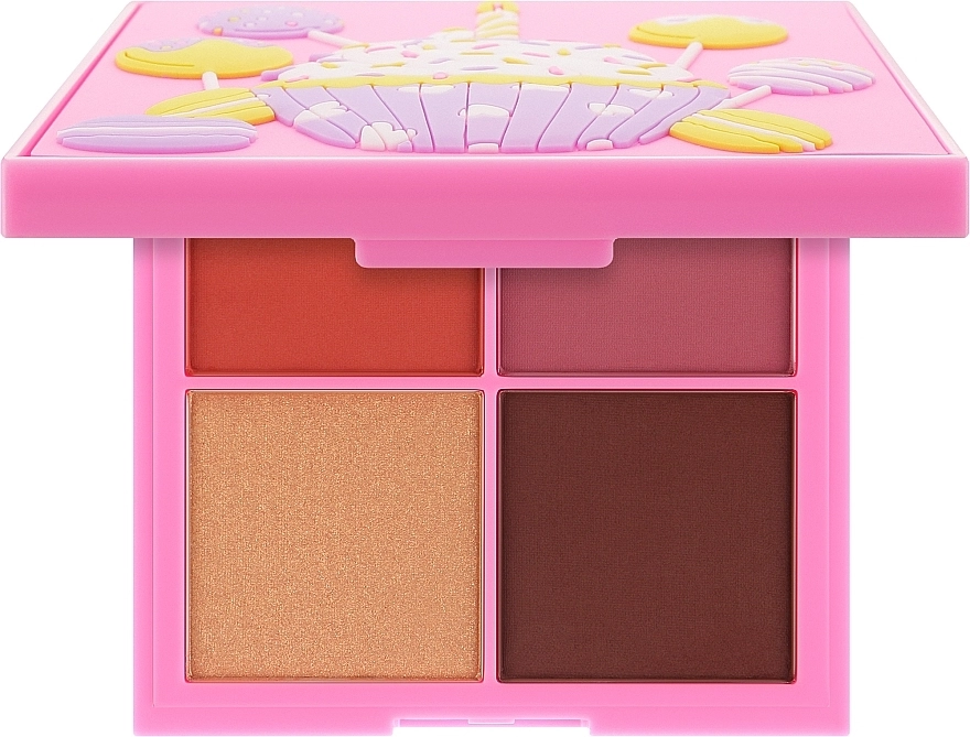 I Heart Revolution Face Palette Birthday Cake Палетка для макияжа - фото N1