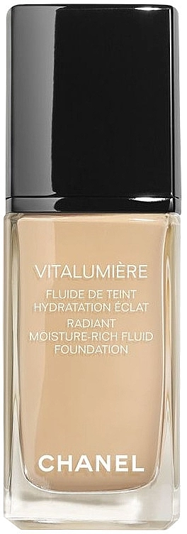 Chanel Vitalumiere Fluide De Teint Hydratation Eclat Зволожувальний тональний флюїд - фото N1