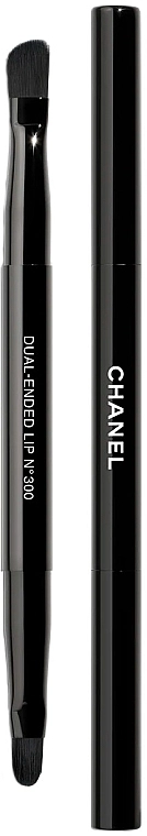 Chanel Двосторонній пензлик для губ Pinceau Duo Levres №300 - фото N1