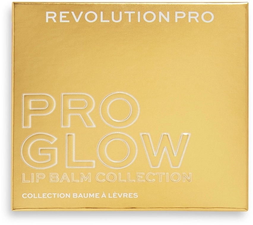Revolution Pro Revolution Peo Glow Lip Balm Set (lip/balm/4x3.2g) Набор - фото N1