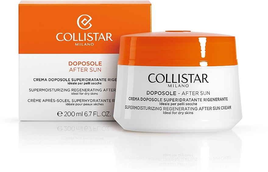 Collistar Крем після засмаги суперзволожуючий Speciale Abbronzatura Perfetta Crema Doposole Superidratante Rigenerante - фото N2